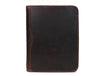 Boulder Leather Messenger Bag & Organizer Combo - Walnut - Aaron Leather Goods