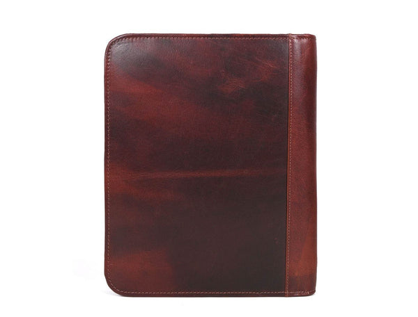 Austin Leather Organizer - Walnut - Aaron Leather Goods