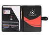 Marsala Leather Organizer - Black - Aaron Leather Goods