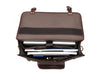 Ancona Leather Office Bag 15" - Walnut - Aaron Leather Goods