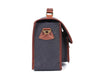 Lourdes Canvas Camera Bag - Gray - Aaron Leather Goods