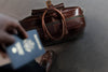 Bordeaux Leather Duffle Bag – Walnut Brown - Aaron Leather Goods