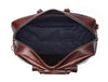 Bordeaux Leather Duffle Bag – Walnut Brown - Aaron Leather Goods
