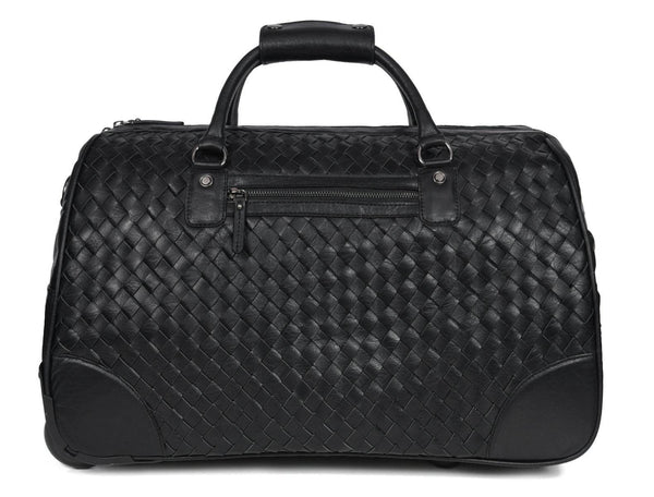 Atria Upcycled Leather Trolley Bag ( TR - 12 ) - Aaron Leather Goods
