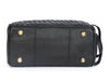 Dallas Upcycled Leather Toiletry Bag - Black - Aaron Leather Goods