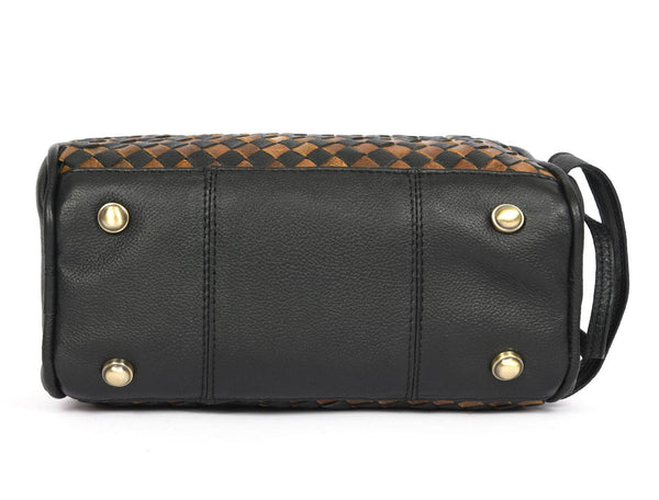Dallas Upcycled Leather Toiletry Bag - Aaron Leather Goods