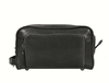 Barcelona Walnut Brown Leather Toiletry Bag - Aaron Leather Goods