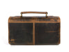 Lexington Leather Toiletry Bag - Vintage Brown - Aaron Leather Goods
