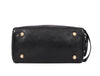 Omaha Leather Toiletry Bag - Raven Black - Aaron Leather Goods