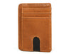 Utrera Leather Credit Card Holder - Caramel Brown - Aaron Leather Goods
