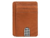 Utrera Leather Credit Card Holder - Chestnut - Aaron Leather Goods