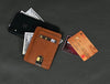 Utrera Leather Credit Card Holder - Chestnut - Aaron Leather Goods
