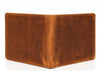Osuna Mens Leather Wallet - Caramel Brown - Aaron Leather Goods