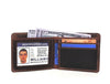 Osuna Mens Leather Wallet - Walnut Brown - Aaron Leather Goods