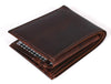 Montilla Leather Bifold Mens Wallet - Walnut Brown - Aaron Leather Goods