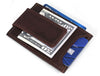 Sestao Leather Minimalist Money Clip Wallet - Walnut Brown - Aaron Leather Goods