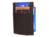 Sestao Leather Minimalist Money Clip Wallet - Walnut Brown - Aaron Leather Goods