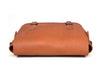 Madrid Leather Messenger Bag - Tan - Aaron Leather Goods Inc