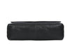 Savona Leather Messenger Bag - Raven Black - Aaron Leather Goods