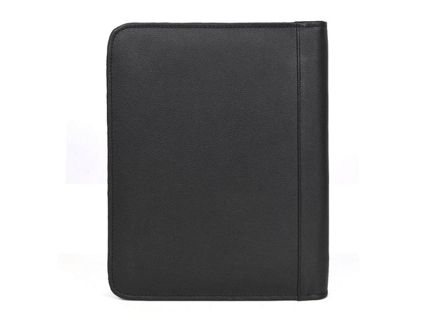 Austin Leather Organizer - Raven Black - Aaron Leather Goods