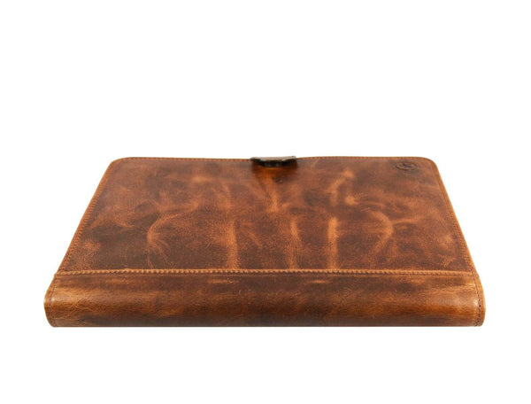 Burgos Leather Organizer - Caramel Brown - Aaron Leather Goods