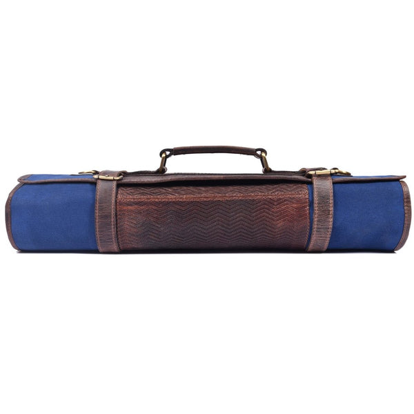 Chef Knife Roll Bag – Premium Leather - Aaron Leather Goods