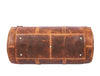 Cordoba Leather Barrel Bag - Caramel Brown - Aaron Leather Goods