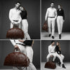 Vintage Leather Weekender Duffel Bag – Large Handmade Travel Bag for Men & Women - Aaron Leather Goods Inc