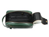 Omaha Leather Toiletry Bag - Pine Green - Aaron Leather Goods