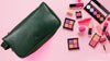 Tampa Leather Toiletry Bag - Fossil Green - Aaron Leather Goods