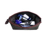Valencia Canvas Leather Toiletry Bag - Distressed Green - Aaron Leather Goods