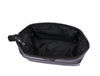 Normandy Leather Toiletry Bag - Raven Black - Aaron Leather Goods