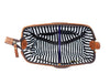 Normandy Leather Toiletry Bag - Caramel Brown - Aaron Leather Goods