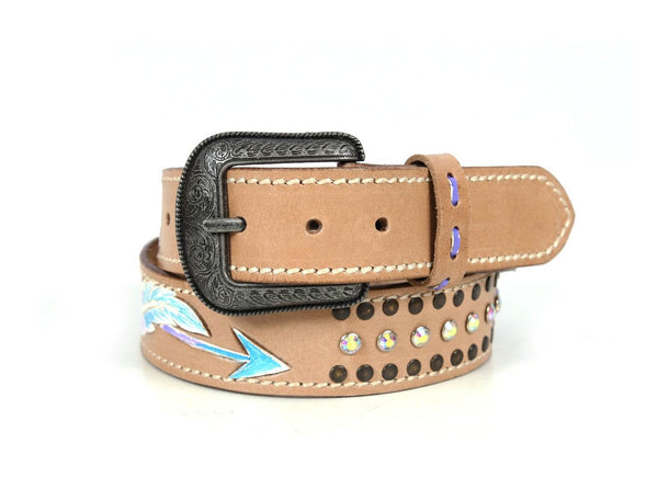 Newport Leather Belt - Coffee - Aaron Leather Goods