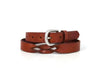 Decatur Leather Belt - Tan - Aaron Leather Goods