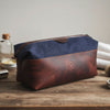 Rogue Leather Canvas Washbag