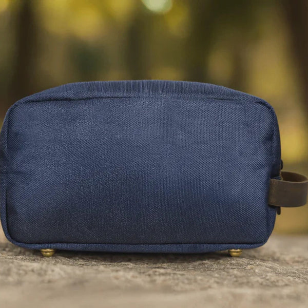 Palencia Toiletry Bag - Royal Blue - Aaron Leather Goods