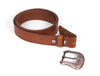 Irving Leather Belt - Brown - Aaron Leather Goods