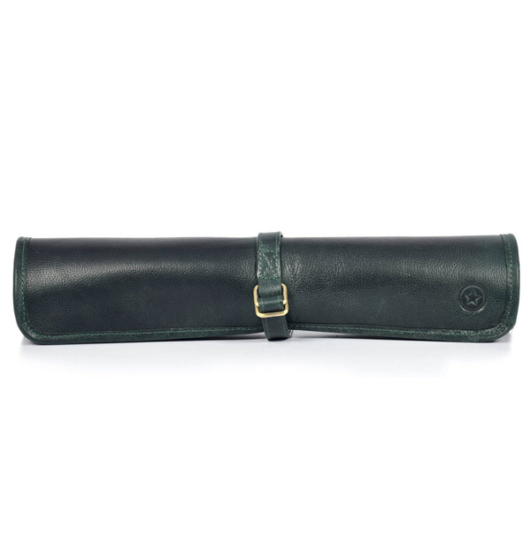 Premium Leather Knife Roll – Elegant and Durable Chef’s Knife Storage - Aaron Leather Goods