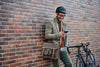 Ancona Leather Office Bag 15" - Brown - Aaron Leather Goods