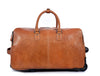 TerraCraft Leather Trolley Bag - Multicolor - Aaron Leather Goods
