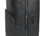 Atria Upcycled Leather Trolley Bag - Black - Aaron Leather Goods