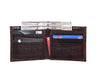 Aascent Premium Leather Wallet and Belt Combo Set - Brown - Aaron Leather Goods