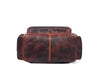 Vintage Full - Grain Leather Backpack – Travel, Work & Laptop Bag - Aaron Leather Goods