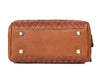 Tan Leather Dopp Kit – Dual Zipper Travel Bag - Aaron Leather Goods