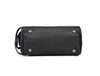 Amethyst Glow Leather Toiletry Bag - Black - Aaron Leather Goods