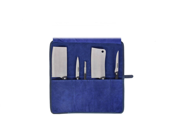 Premium Leather Knife Roll – Elegant and Durable Chef’s Knife Storage - Aaron Leather Goods