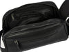 Amethyst Glow Leather Toiletry Bag - Black - Aaron Leather Goods