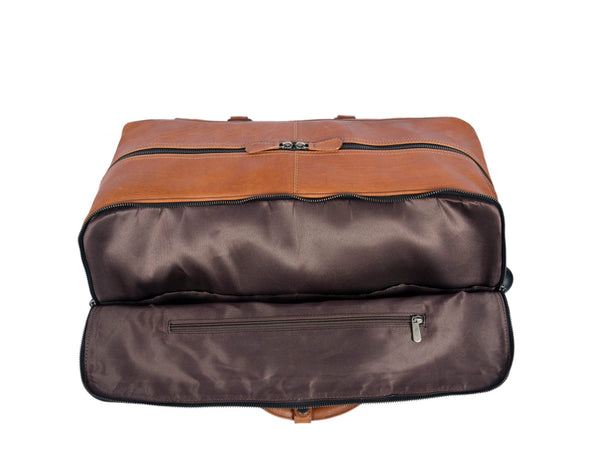 TerraCraft Leather Trolley Bag - Multicolor - Aaron Leather Goods