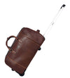 TerraCraft Leather Trolley Bag - Multicolor - Aaron Leather Goods